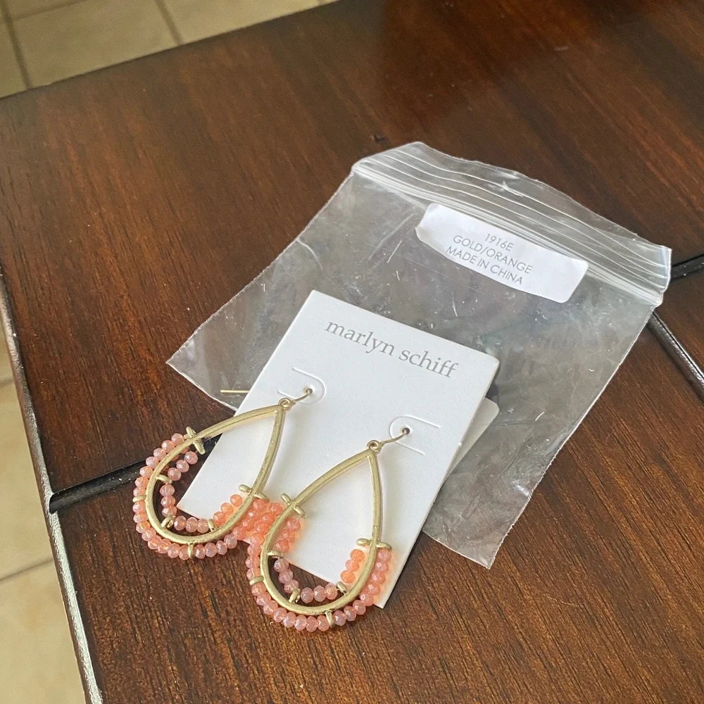 Anthropologie by Marlyn Schiff Beaded Earrings - Picture 4 of 7